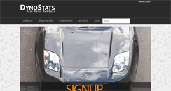 Desktop Screenshot of dynostats.com